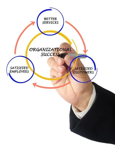 Management diagram — Stock Photo, Image