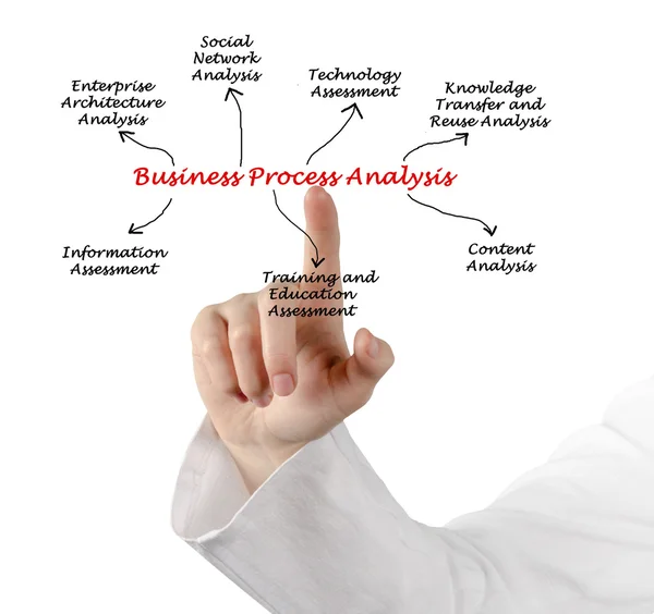 Analis de procesos de negocio — Foto de Stock