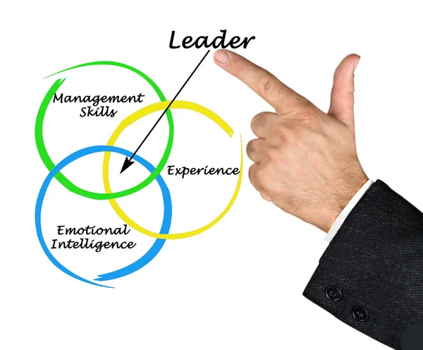 Qualidades de líder — Fotografia de Stock