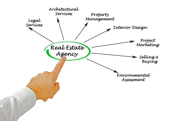 Real estate agency — Stock Photo, Image