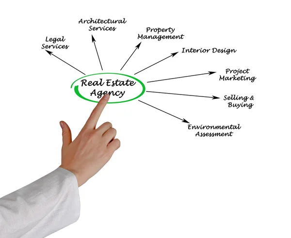 Real estate agency — Stock Photo, Image