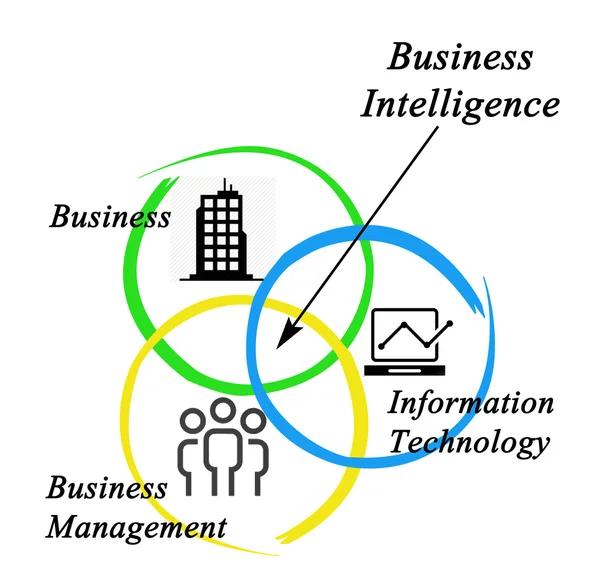 Inteligencia empresarial — Foto de Stock