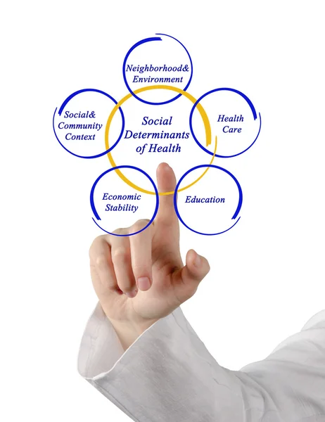 Social Determinants of Health — Stock Photo, Image