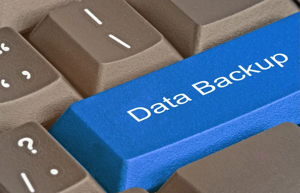 Chiave di backup dei dati — Foto Stock