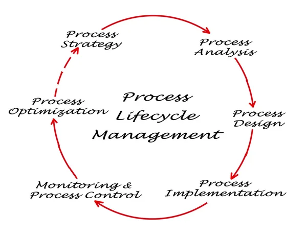 Process Lifecycle Management — Stock Photo, Image