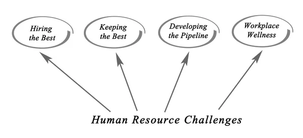 Human Resource Challenges — Stock Photo, Image