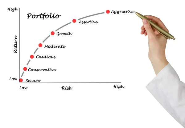Portefeuille van effecten — Stockfoto