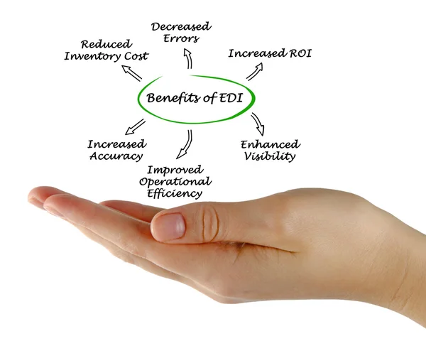 Edi のメリット — ストック写真