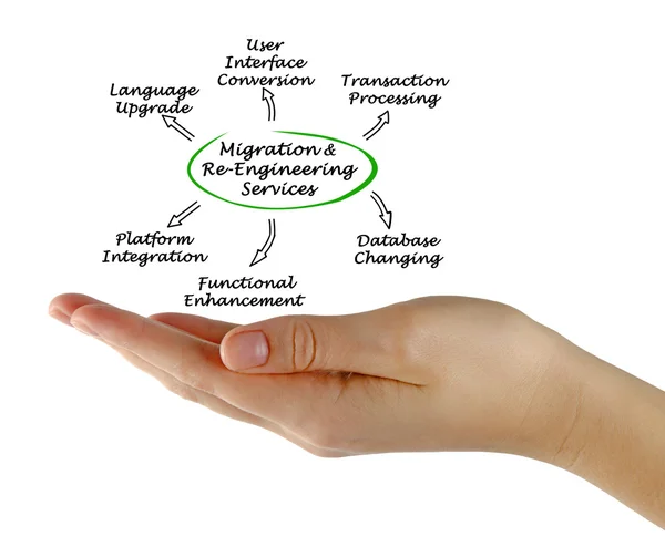 Migration & Re-Engineering Services — Stock Photo, Image
