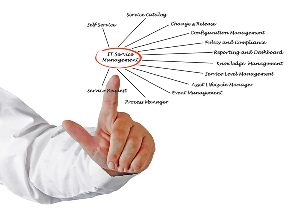 IT Service Management — Stock Photo, Image