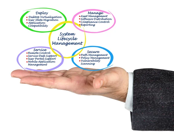 System Lifecycle Management — Stock Photo, Image