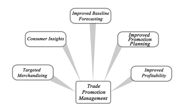 Obchodní podpora řízení a Analytics — Stock fotografie