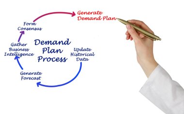 Talep Plan sürecinin diyagramı