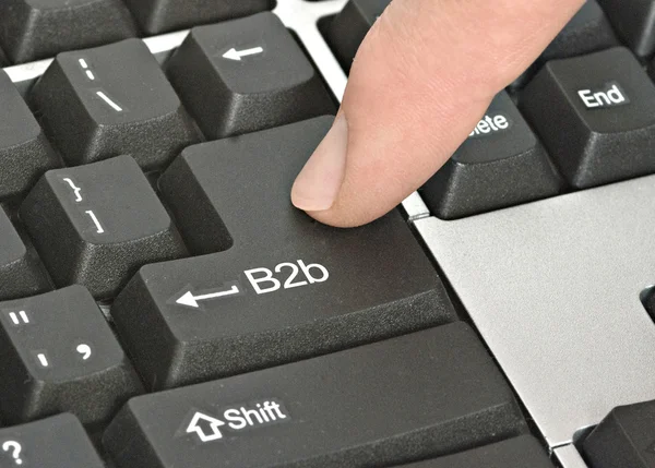 Hotkey für b2b Transaktion — Stockfoto