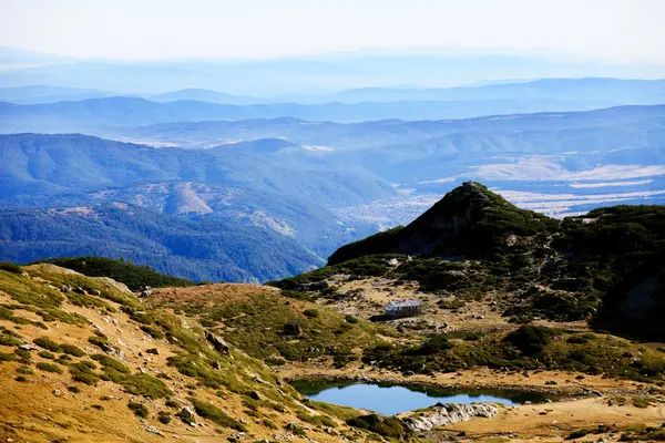 Linda Paisagem Montanha Verão — Fotografia de Stock