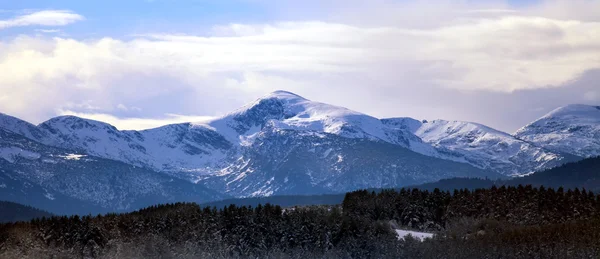 Montagne d'hiver — Photo