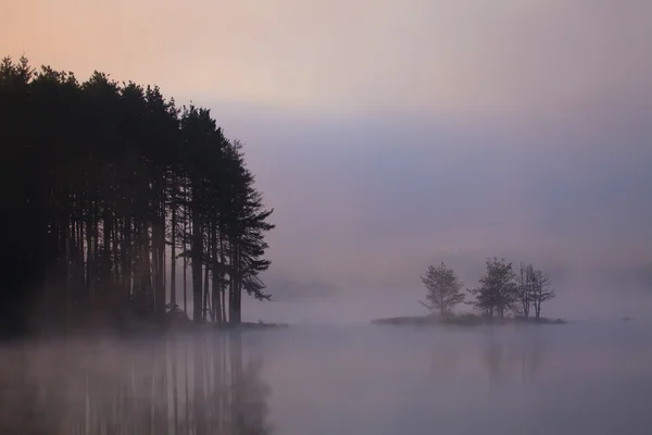 雾湖 — 图库照片