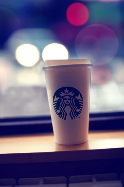 Starbucks szerkesztői — Stock Fotó