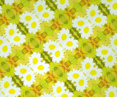 çiçek grunge deseni