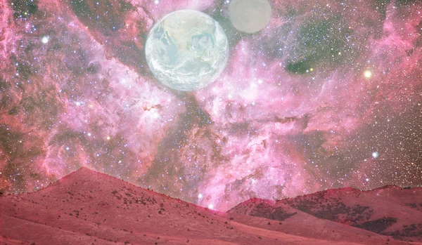 Mars landscape — Fotografie, imagine de stoc