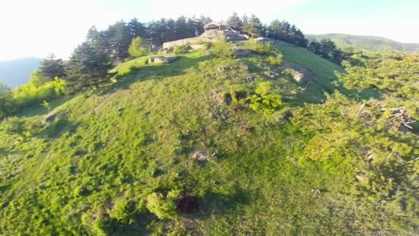 Old fortress in bulgaria — Stock Video