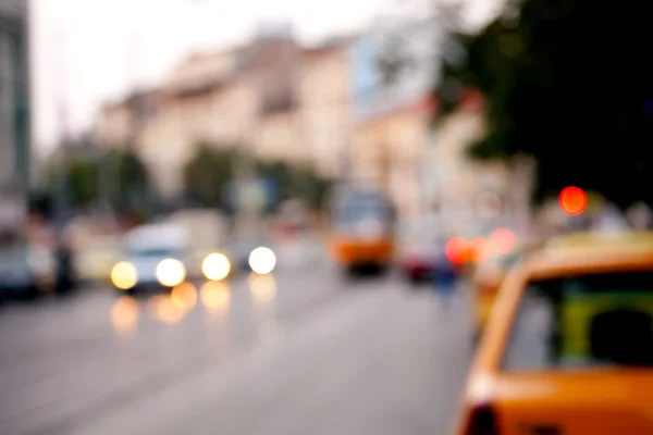 Blurred city — Stock Photo, Image