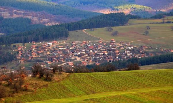 Βουλγαρικά-μικρό χωριό — Φωτογραφία Αρχείου