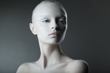 güzel kız moda stüdyo portre