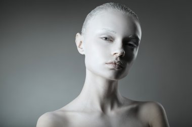 güzel kız moda stüdyo portre