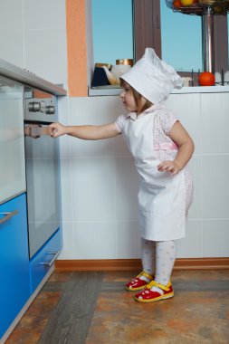 fırında pişirme küçük şirin Şef