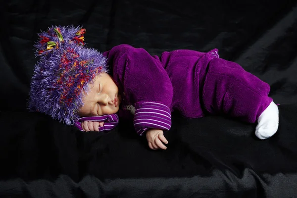 Little beautiful baby sleeps — Stock Photo, Image