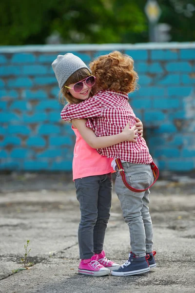 Photo de deux hipsters mignons — Photo