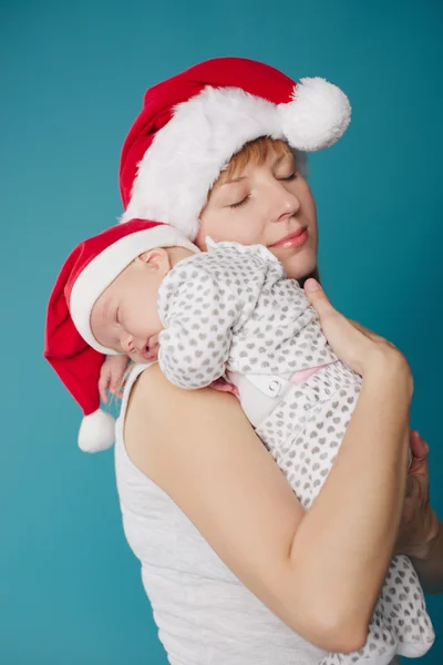 Mãe feliz com seu bebê — Fotografia de Stock