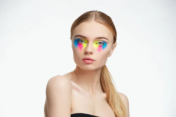 Beautiful girl studio portrait — Stock Photo, Image