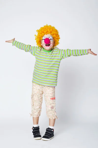 Beetje grappig clown — Stockfoto