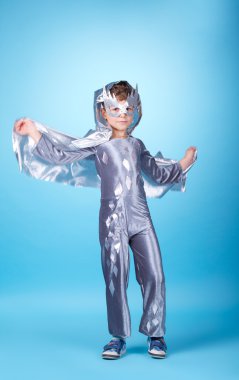 küçük süper kahraman portre