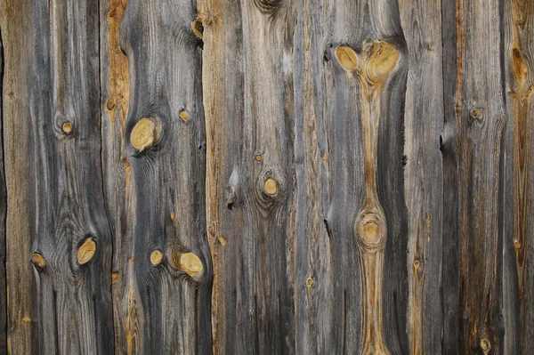 Pared envejecida con textura de madera gris — Foto de Stock