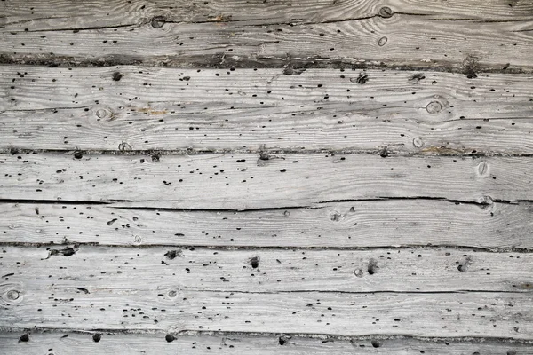 Vieux mur avec texture en bois gris — Photo