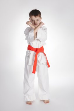 Çocuk uygulama karate