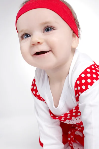 Foto de hermoso bebé feliz —  Fotos de Stock