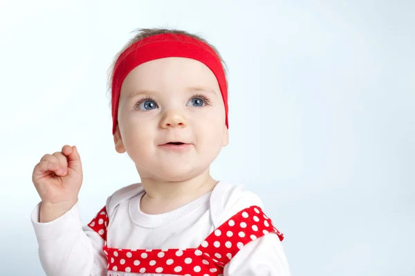 Foto de hermoso bebé feliz — Foto de Stock