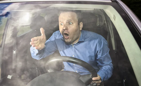 Angri driver — Stock Photo, Image