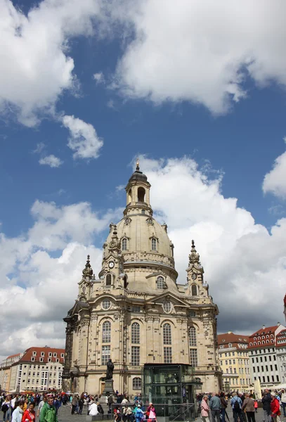 드레스덴은 Frauenkirche 05 — 스톡 사진