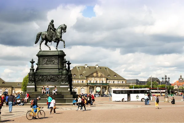 Monumento al Rey Johann de Dresde 03 —  Fotos de Stock