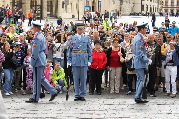 Straz hradni Praga 03 — Zdjęcie stockowe