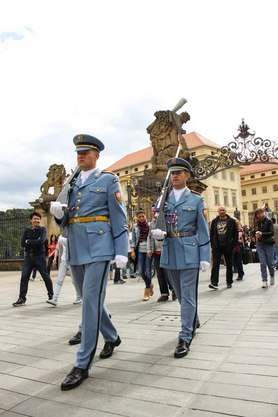 Praga hradni straz 06 — Foto Stock