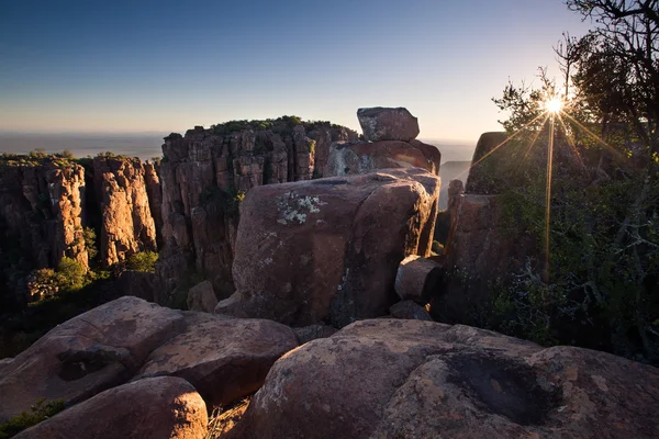 Valley of Desolation in Camdeboo National Park near Graaff-Reine — Stock Photo, Image