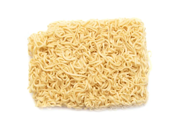 Chinese Dry Noodles White Background — Stock Photo, Image