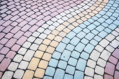 güzel dekoratif kaldırım taşı arkaplan dokusu