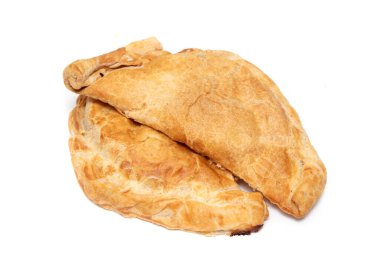 Beyaz arka planda izole edilmiş turtalar ve puflar..